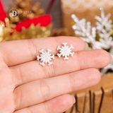  Snowflake Christmas Silver Earrings - Hoa Tai Nữ Bạc 925 Hình Hoa Tuyết - Quà Tặng Giáng Sinh 129BTH 896BTH 