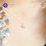  Snowflake Christmas Silver Necklace - Dây Chuyền Bạc 925 Hình Hoa Tuyết - Quà Tặng Giáng Sinh 339DCH 