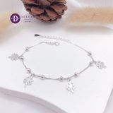  Lucky Flower Silver Bracelet - Vòng Tay Bạc 925  Cỏ 4 Lá 126VTT 