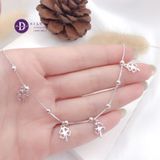  Lucky Flower Silver Bracelet - Vòng Tay Bạc 925  Cỏ 4 Lá 126VTT 