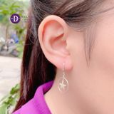  Hoa Tai Bạc 925 - Hoa Tai Móc Falling Hoops 695BTK  698BTT 