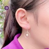  Hoa Tai Bạc 925 - Hoa Tai Móc Falling Hoops 695BTK  698BTT 