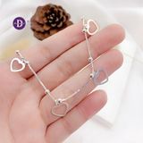  Heart Silver Bracelet - Lắc Tay Bạc 925 Trái Tim Rơi Ddreamer 083VTT 