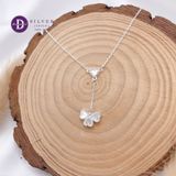  Dây Chuyền Nữ Cỏ 4 Lá Xà Cừ - Heart Lucky Flower - Silver 925 Necklace Ddreamer - 1182DCH 