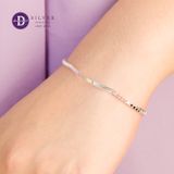  Engravable Bar Chain Bracelet - Lắc Tay Khắc Chữ Dây Bản Vuông Unisex 1289VTT - 1276VTT 