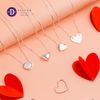 Heart Silver Necklaces - Dây Chuyền Trái Tim Tình Yêu Nữ Bạc 925  - Dây Chuyền Valentine Ddreamer