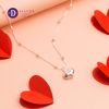 Heart Silver Necklaces - Dây Chuyền Trái Tim Phồng Bạc 925 Dây Mì Bi Cá Tính - Ddreamer 1199DCT