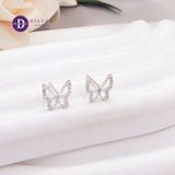  Dream Butterfly Silver Earrings - Hoa Tai Bướm Đính Đá Ddreamer - 3091BTH 