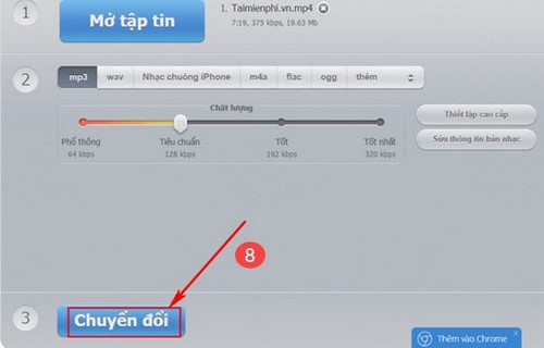 Chuyển MP4 sang MP3 online với Audio Converter – linhkiengiasi.com.vn