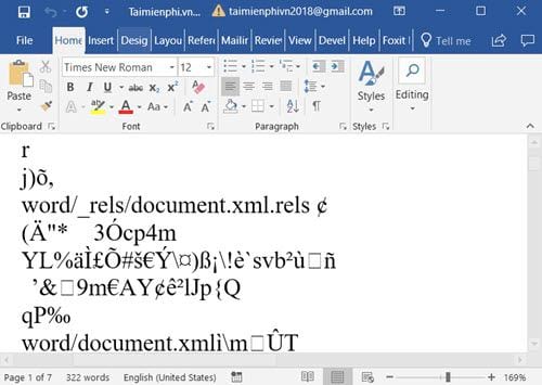 Lỗi save trong Word 2010