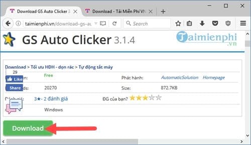 Hướng dẫn dùng GS Auto Clicker, tự động click chuột trên máy tính