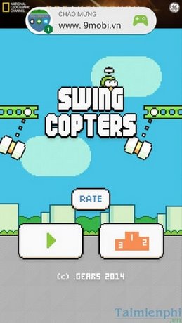 Swing Copters 2 - Cách chơi đạt điểm cao