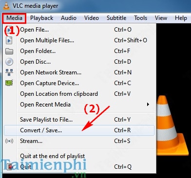 Quay Video màn hình bằng VLC, ghi lại video trên desktop máy tính