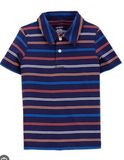  Áo thun polo Carter xanh đen sọc màu 