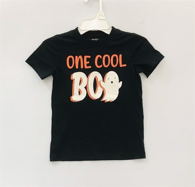 Áo thun C4rter đen 1 cool boo bé trai 