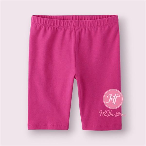  Quần legging lửng PL4CE hồng đậm bé gái 