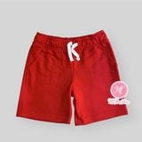  Quần short thun C4T&J4CK đỏ bé trai 