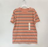  Áo thun C&J cam sọc đen bé trai 