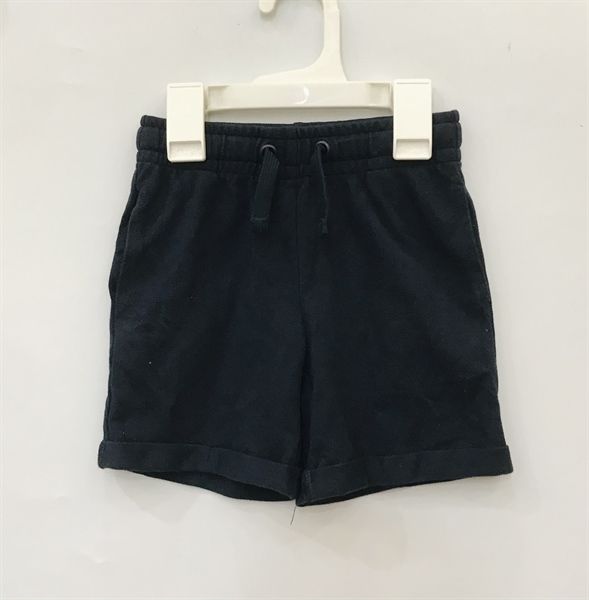  Quần short thun T3X xanh đen đậm bé trai 