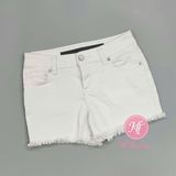  Quần short jean C&J trắng bé gái 