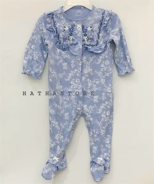  Body vớ N3XT xanh dương hoa bé gái 