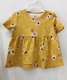  Áo thun Carter vàng hoa Bé Gái 