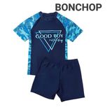 Bộ bơi xanh đen good boy bé trai 