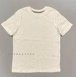  Áo thun Amazon trắng trơn bé trai 