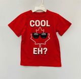  Áo thun PL4CE đỏ cool eh bé trai 