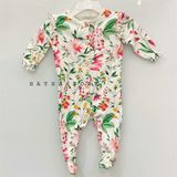  Body vớ N3XT trắng hoa hồng vàng bé gái 