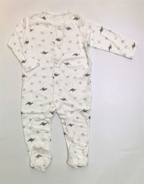  Body vớ trắng rùa bé trai 