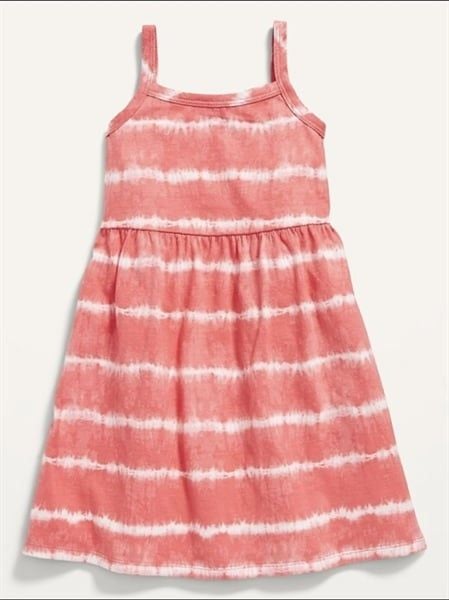  Đầm thun 0ldnavy hai dây cam sọc bé trai 