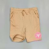  Quần short thun S&S nâu be bé trai 