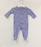  Body vớ Carter tím chấm bi bé gái 