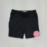  Quần short thun S&S đen bé trai 