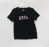  Áo thun 0LDN4VY đen cool bé gái 