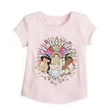  Áo thun JB hồng princess vibes bé gái 