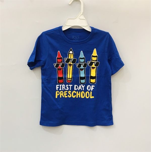  Áo thun Pl4ce xanh bút chì bé trai 