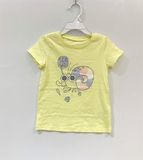  Áo thun Carter vàng ốc sên bé gái 