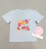  Áo thun FA xanh trời con ong bé gái 