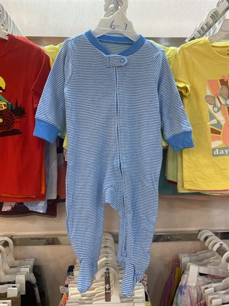  Body vớ Carter xanh dương sọc bé trai 