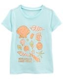  Áo thun Carter xanh sò bé gái 