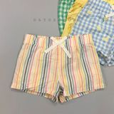  Quần short 0ldN4vy sọc màu bé gái 