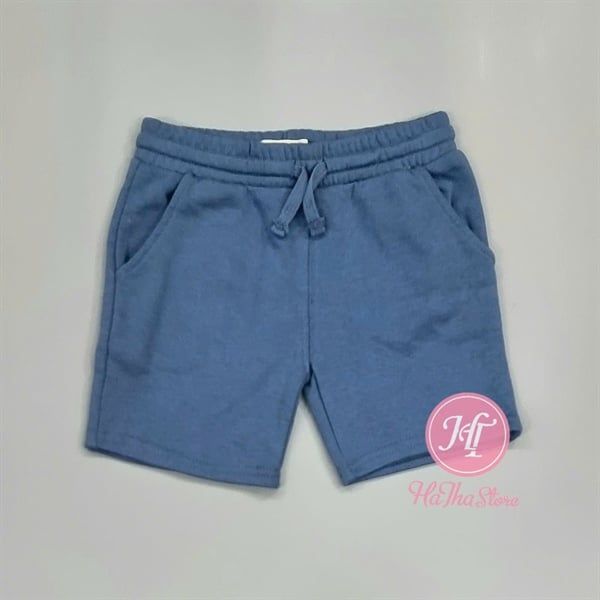  Quần short thun S&S xanh nhạt bé trai 