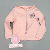  Áo khoác JB hồng nhạt bướm bé gái 