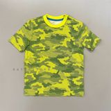  Áo thun Amazon xanh lá rằn ri bé trai 