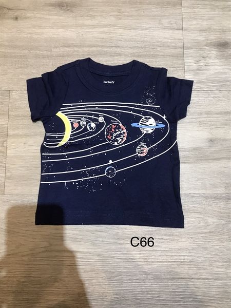  Áo Carter xám vũ trụ bé trai- C66 