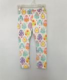  Quần legging GBR trắng thỏ trứng bé gái 