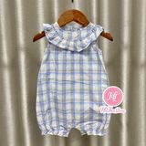  Body đùi Carter sọc caro bé gái 