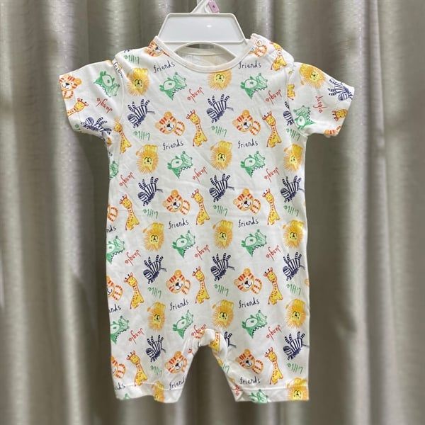  Body đùi Geo trắng thú màu bé trai 